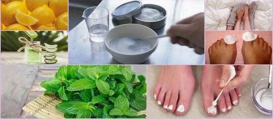 Folk drugs to treat fungus on nail