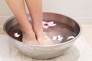 medicinal bath for fungi